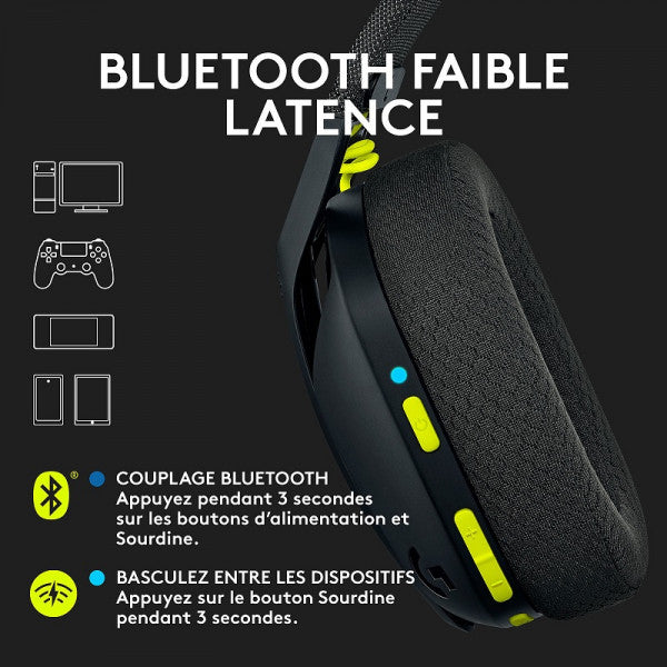 Logitech G G435 Noir Logitech G G435 Noir